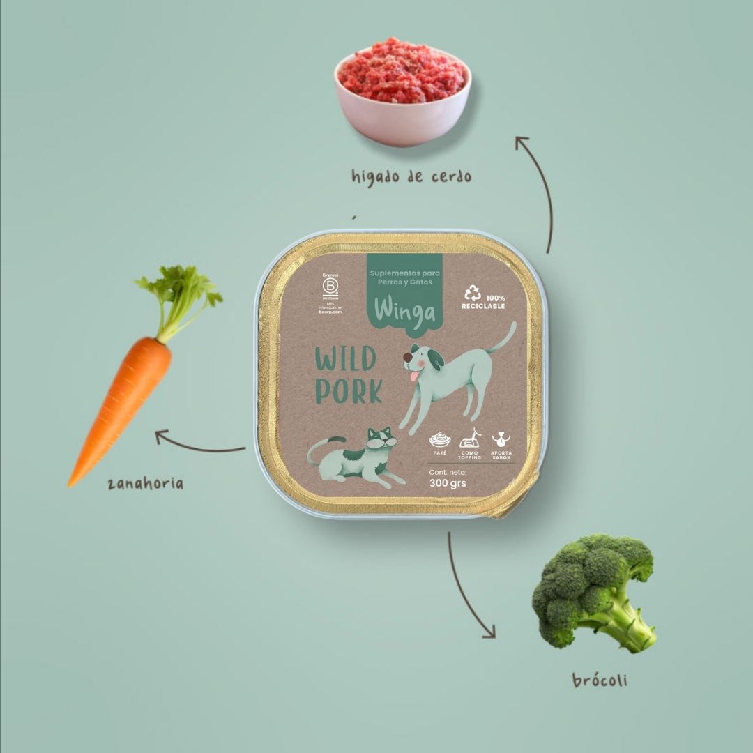 Pack 6 Patés Cerdo y Salmón