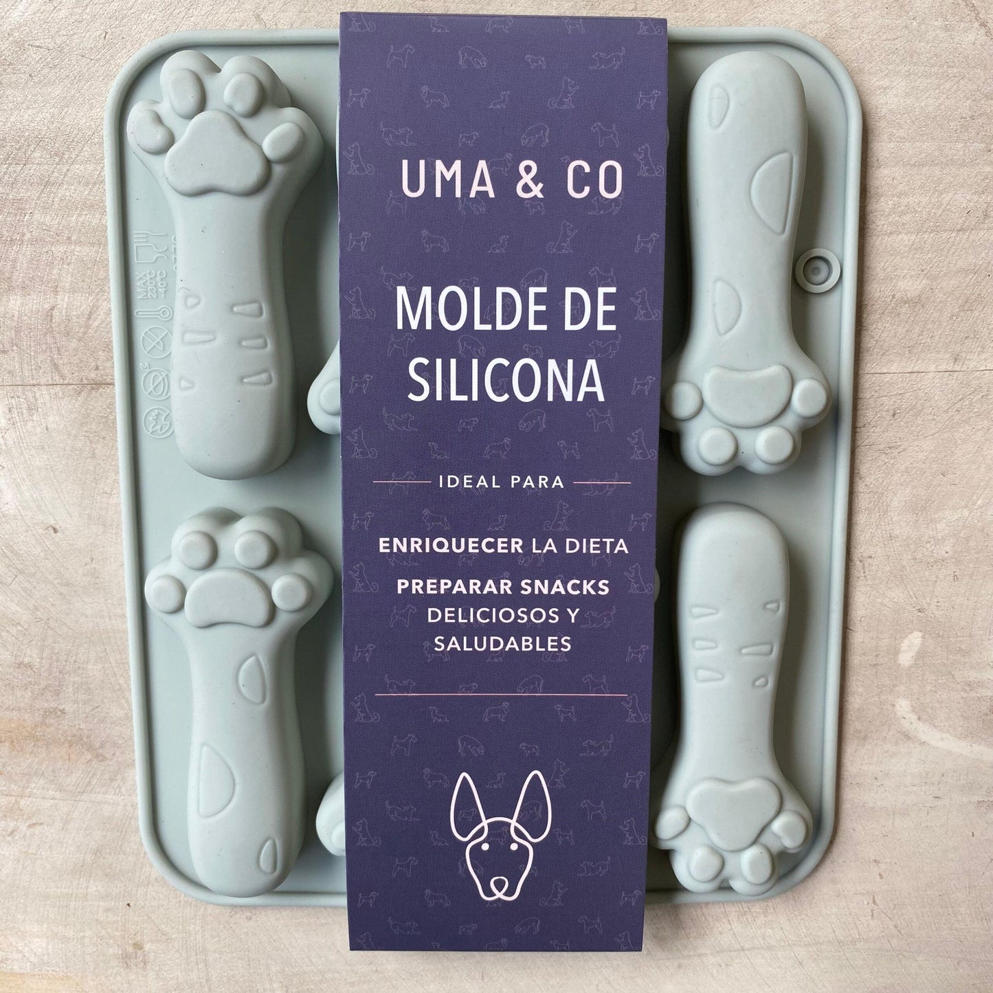 Molde de Silicona (Patitas) - Winga