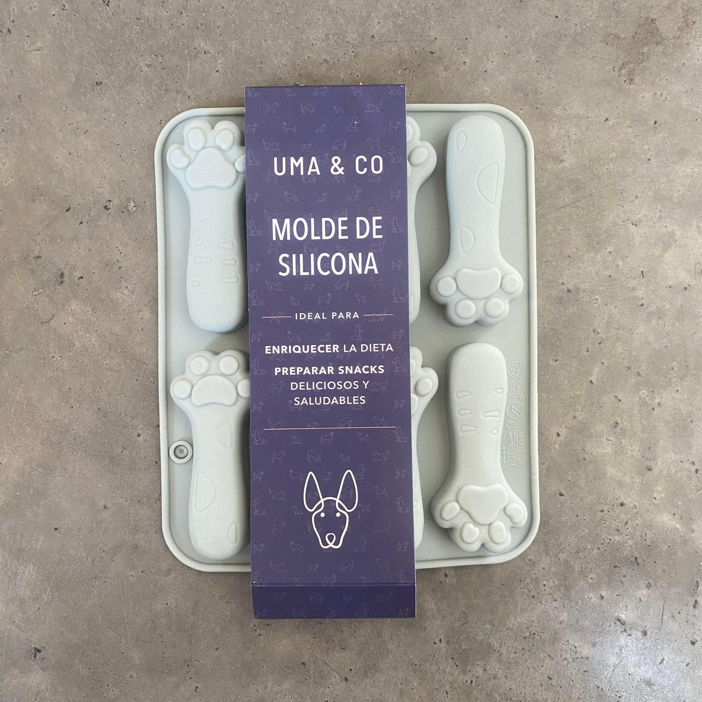 Molde de Silicona (Patitas) - Winga