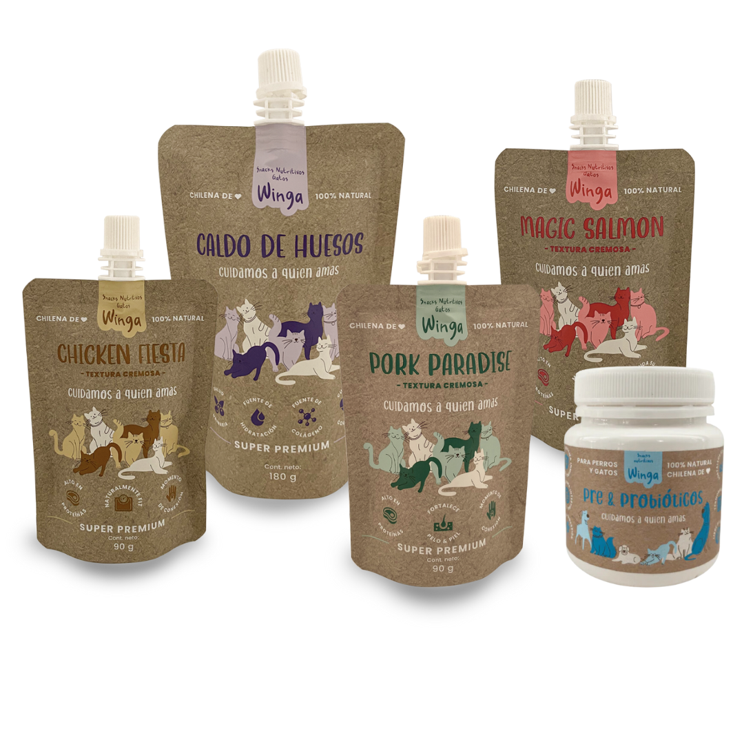 Pack Mundo Winga GATOS