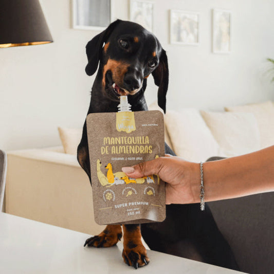 Mantequilla de Almendras para Perros: El Snack Natural que Tu Perros Amará