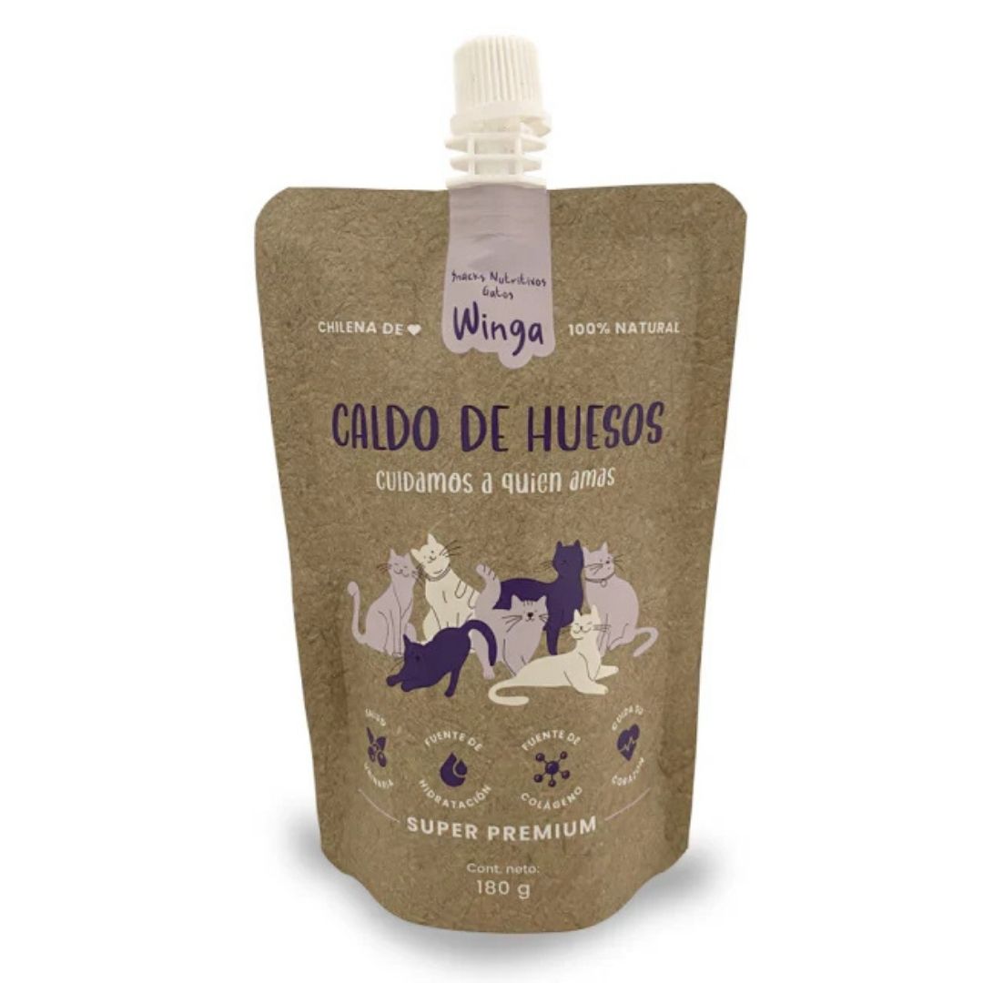 Caldo de Huesos Gatos