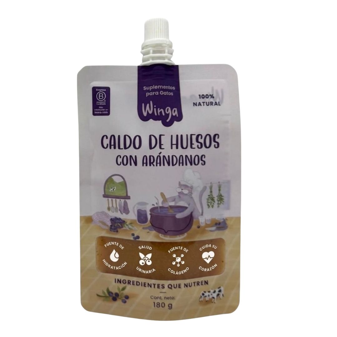Caldo de Huesos Gatos