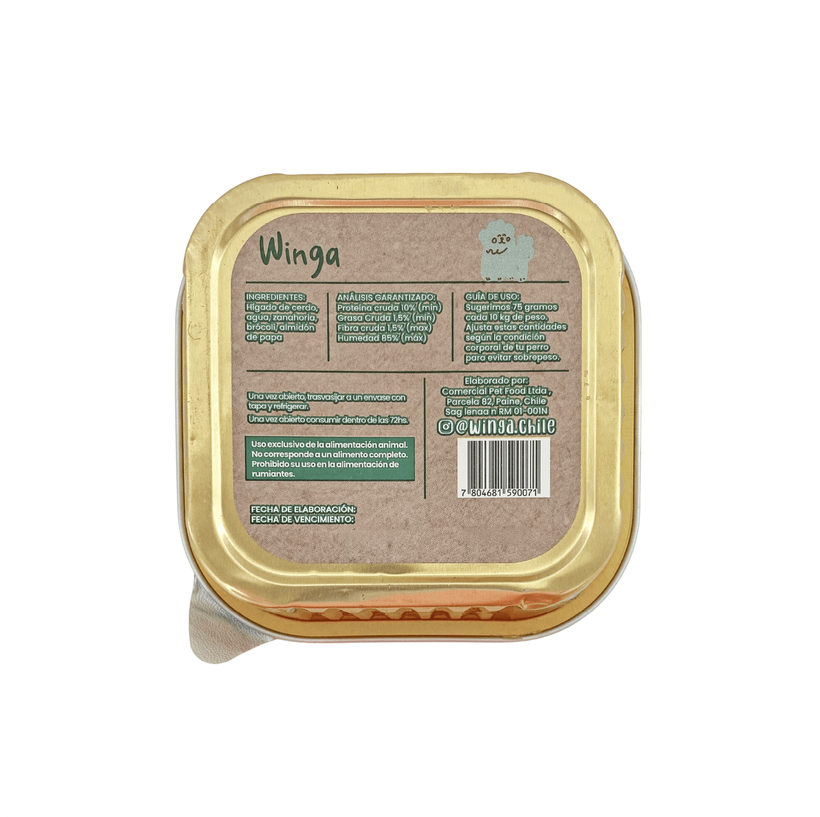 Wild Pork Lata - Winga