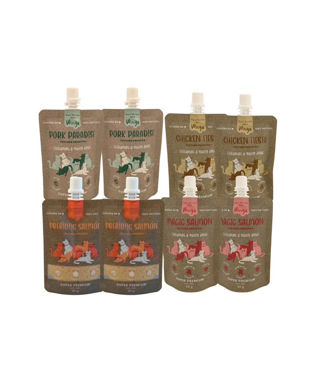 Pack Descubre Winga x8 GATOS