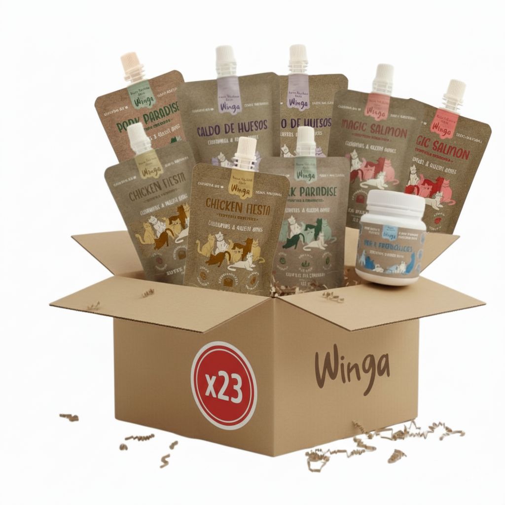 Pack Winga Gatos para 1 mes