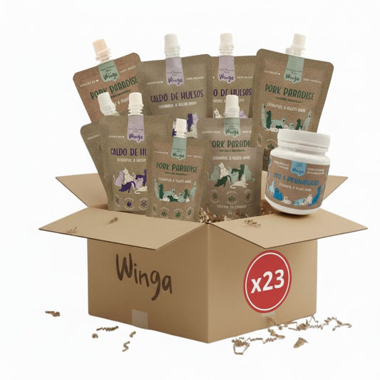 Pack Winga Gatos (sin pollo) para 1 Mes