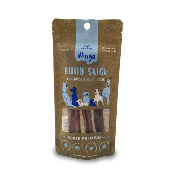 Winga - Recomendamos usar Bully Stick en las siguientes situaciones: